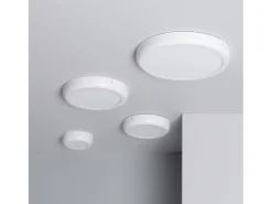 Plafón LED 24W Circular Metal Ø300 mm Design White 6000K Blanco Frío