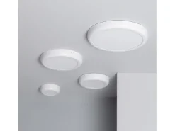 Plafón LED 6W Circular Metal Ø125 mm Design White 6000K Blanco Frío
