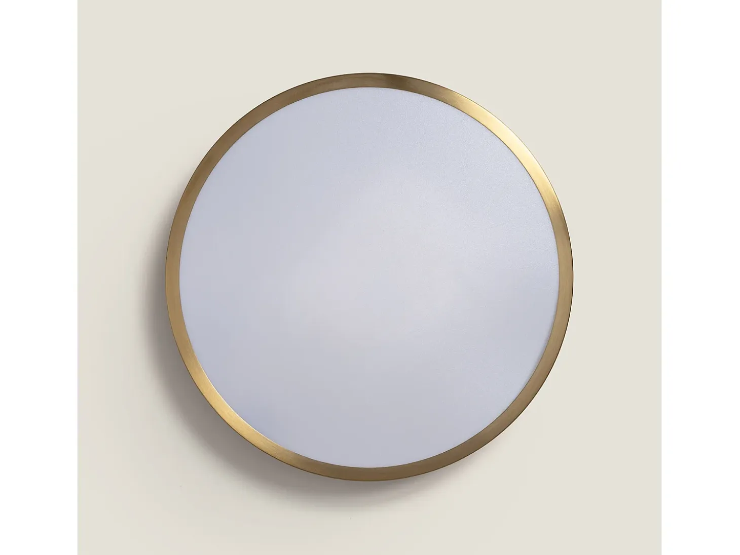 Plafón LED 18W Circular Metal Ø300 mm CCT Seleccionable Haydn Dorado