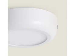 Plafón LED 6W Circular Metal Ø125 mm Design White 4000K Blanco Neutro