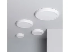 Plafón LED 18W Circular Metal Ø225 mm Design White 6000K Blanco Frío