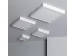 Plafón LED 18W Cuadrado Metal 225x225 mm Design White 4000K Blanco Neutro