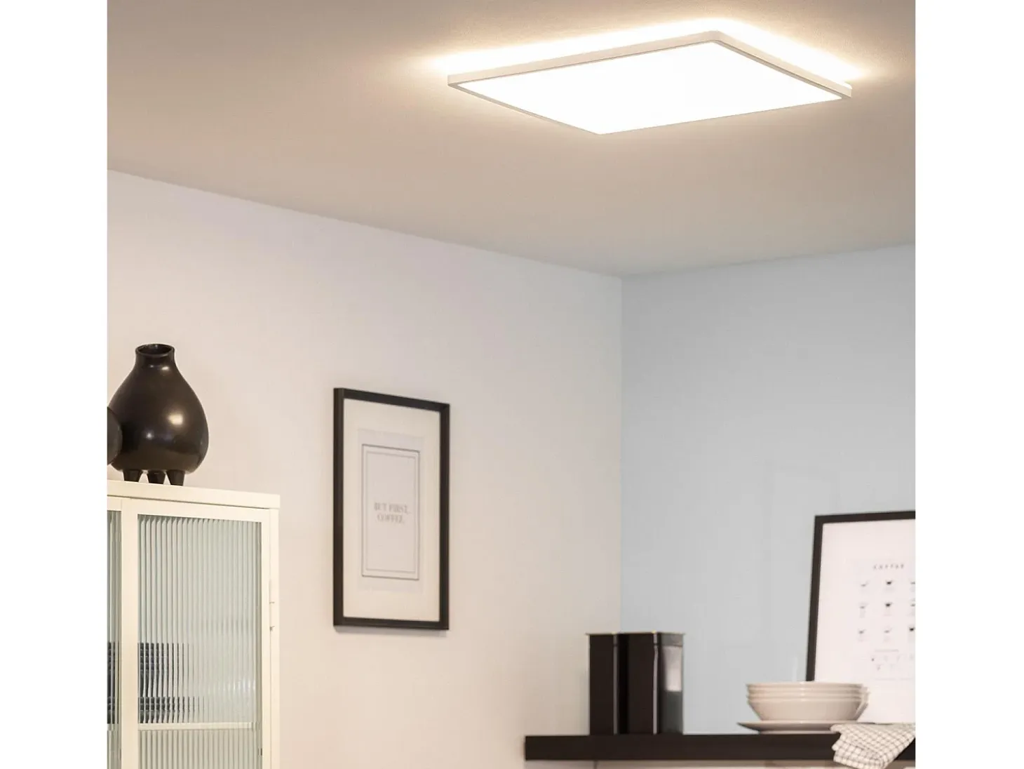 Plafón LED 24W Cuadrado Regulable 420x420 mm Doble Cara SwitchDimm 4000K Blanco Neutro