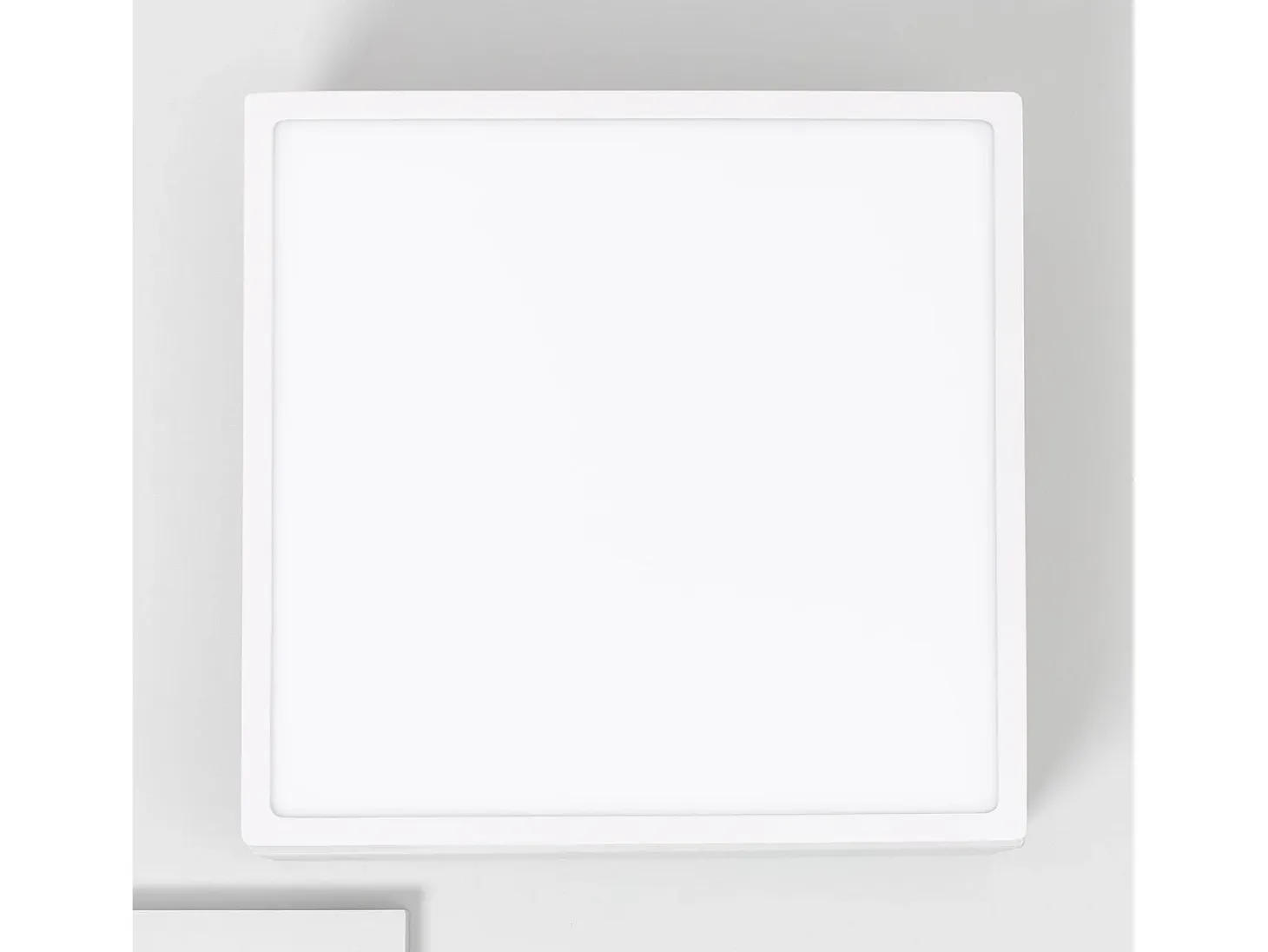 Plafón LED 30W Cuadrado Superslim CCT Seleccionable 400x400 mm Seleccionable (Cálido-Neutro-Frío)