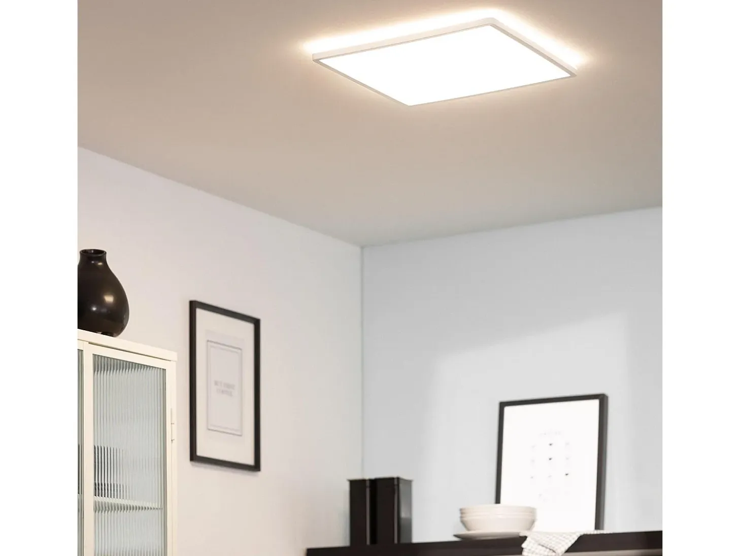 Plafón LED 24W Cuadrado SwitchCCT Seleccionable 420x420 mm Doble Cara Seleccionable (Cálido-Neutro-Frío)