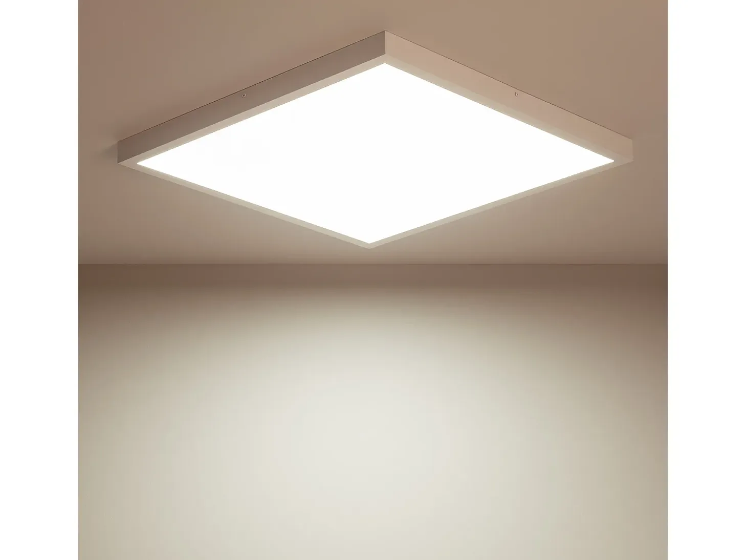 Plafón LED 48W Cuadrado 600x600 mm 5000K Blanco Frío