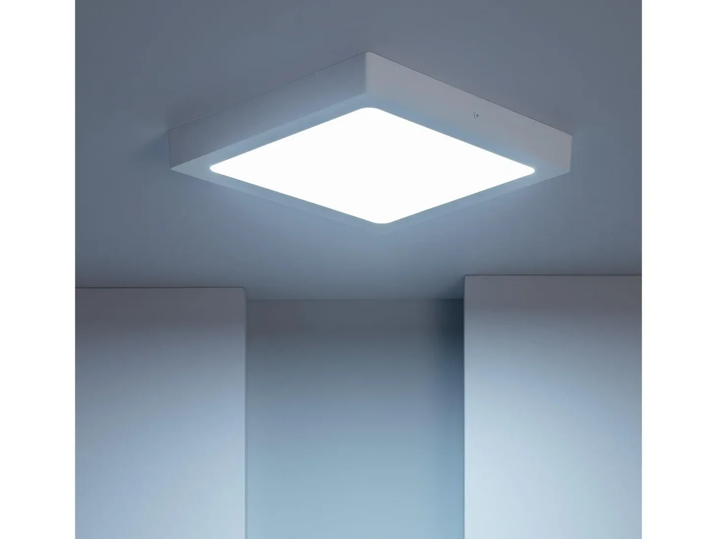 Plafón LED 24W Cuadrado 301x301 mm 5000K Blanco Frío