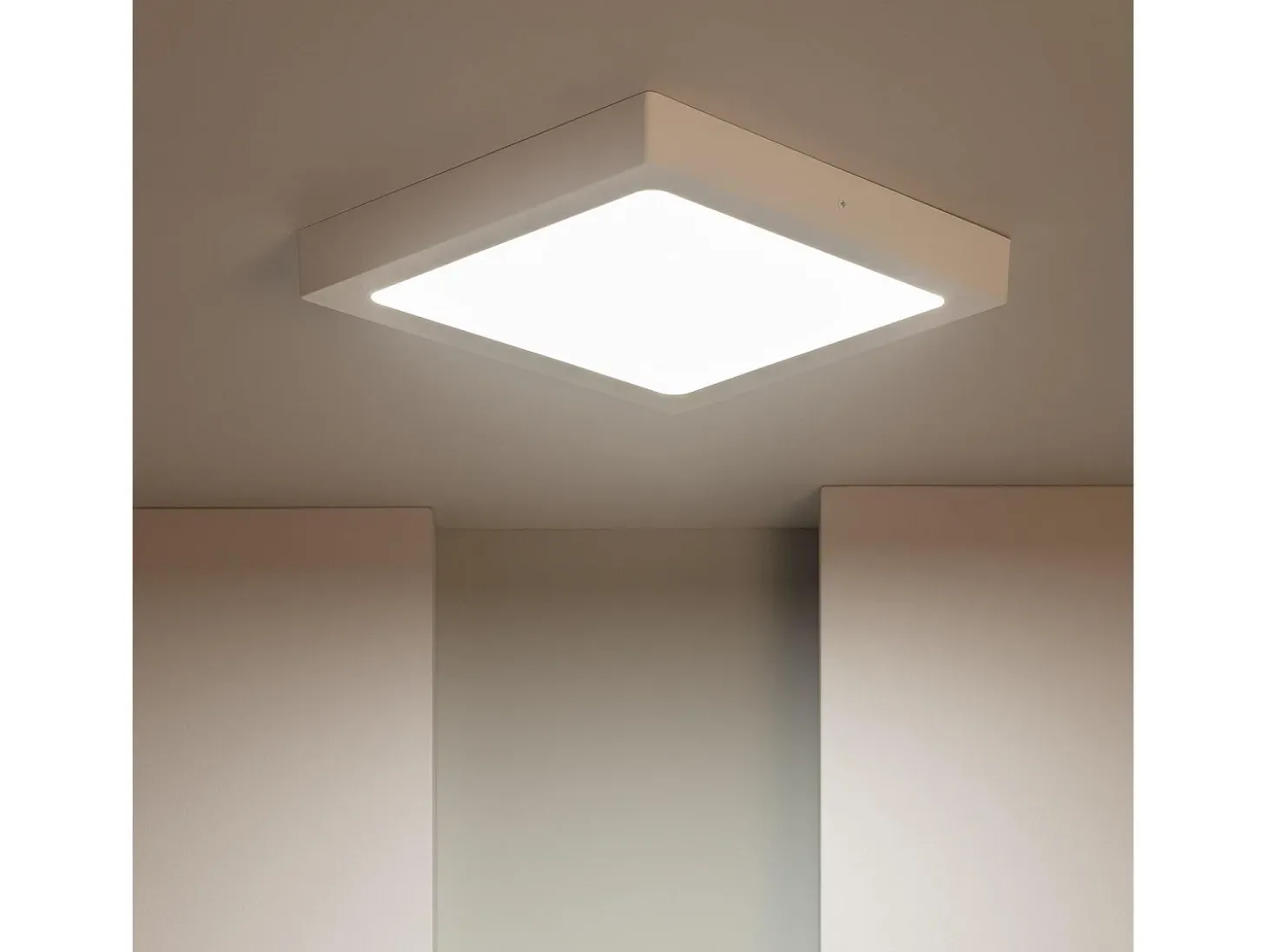 Plafón LED 24W Cuadrado 301x301 mm 5000K Blanco Frío
