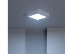 Plafón LED 12W Cuadrado 170x170 mm 6000K Blanco Frío