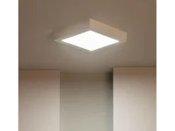 Plafón LED 18W Cuadrado 225x225 mm 3000K Blanco Cálido