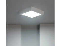 Plafón LED 18W Cuadrado 225x225 mm 4000K Blanco Neutro