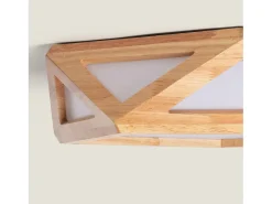 Plafón LED 20W Madera CCT Seleccionable Altigen Madera