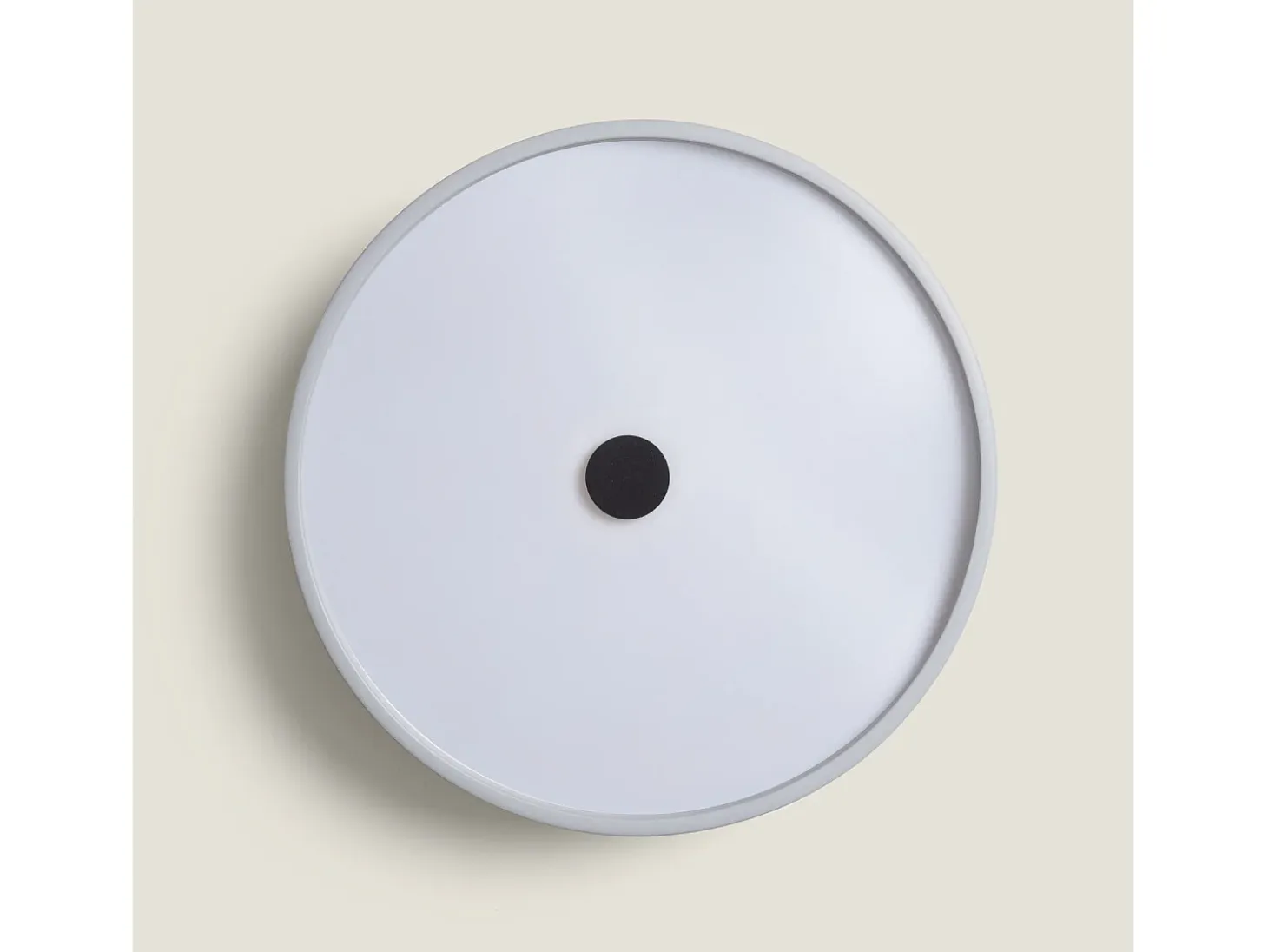 Plafón LED 24W Metal Ø350 mm CCT Seleccionable Eyelight Gris