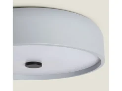 Plafón LED 24W Metal Ø350 mm CCT Seleccionable Eyelight Gris