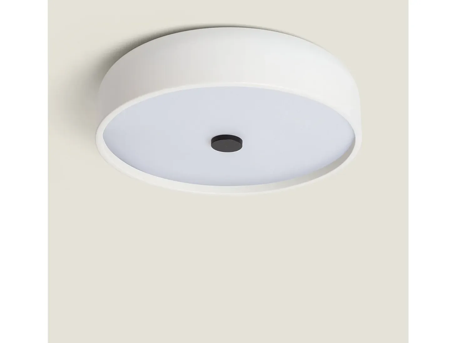 Plafón LED 24W Metal Ø350 mm CCT Seleccionable Eyelight Gris