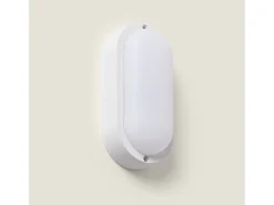 Plafón LED 15W Oval para Exterior 85x173 mm IP65 White 3000K Blanco Cálido
