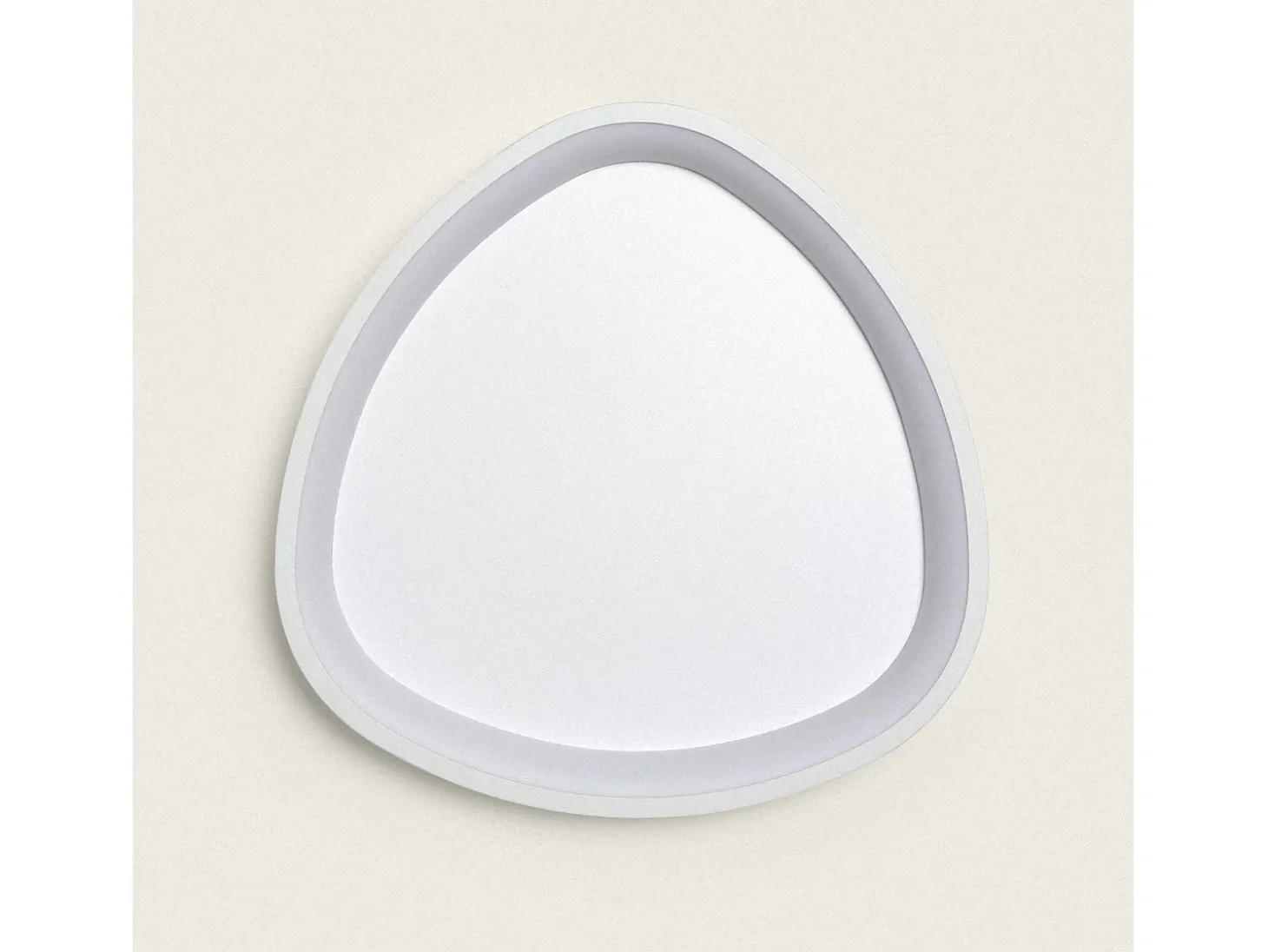Plafón LED 20W Ovalado Metal Ø420 mm CCT Seleccionable Owen Dorado