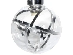 Plafon De 6 Luces Modelo Varanasi Cromo