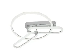 Plafon Led Regulable C. Remoto Modelo Adhara Cromo