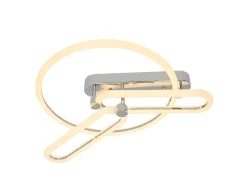 Plafon Led Regulable C. Remoto Modelo Adhara Cromo