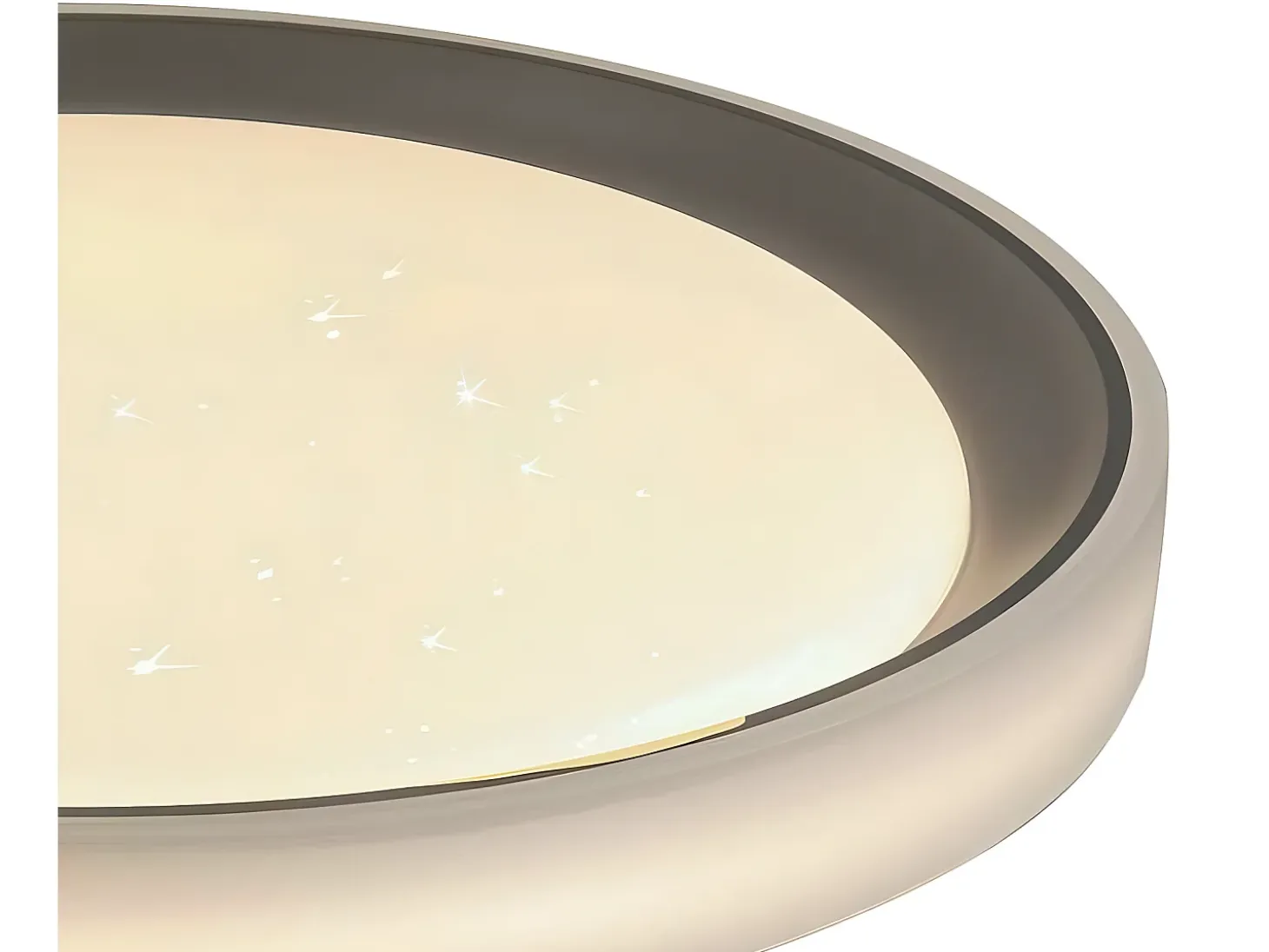 Plafon Luanda 72w 3000-4000-6000k Gris Red.7x49,5d 7200lm Reg.intens. C.remoto C/memoria