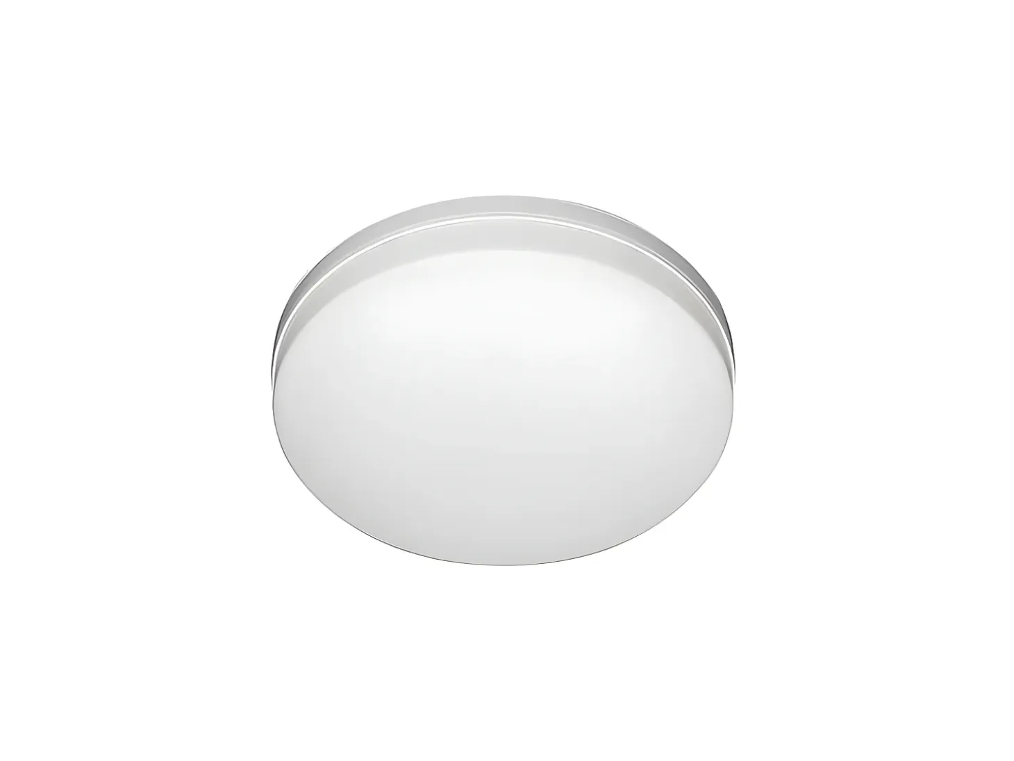 Plafon Redondo Trueno Blanco Sistema De Encaje Rapido