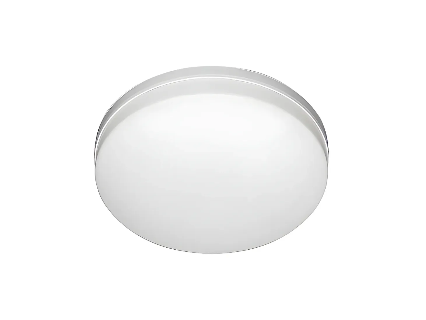 Plafon 24w Redondo Encaje Rapido Blanco Modelo Trueno