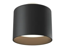 Planet Foco empotrable de techo LED integrado negro