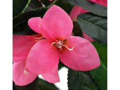 Planta artificial azalea con maceta 155 cm verde y rosa ES476006