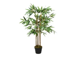 Planta artificial con maceta Bamboo Twiggy 90 cm