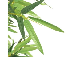 Planta artificial con maceta de bambú 120 cm Verde