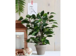 Planta artificial de Poliéster y terracota - Ø30 x 40 - Verde - FICUS NATASJA