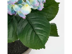 Planta artificial de Poliéster y terracota - 40 x Ø35 - Violeta - HYDRANGEA