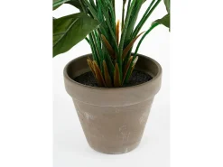 Planta artificial de Poliéster y terracota - 50 x Ø40 - Blanco - SPATHIPHYLLUM