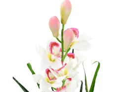 Planta artificial orquídea con macetero 100 cm verde ES997785
