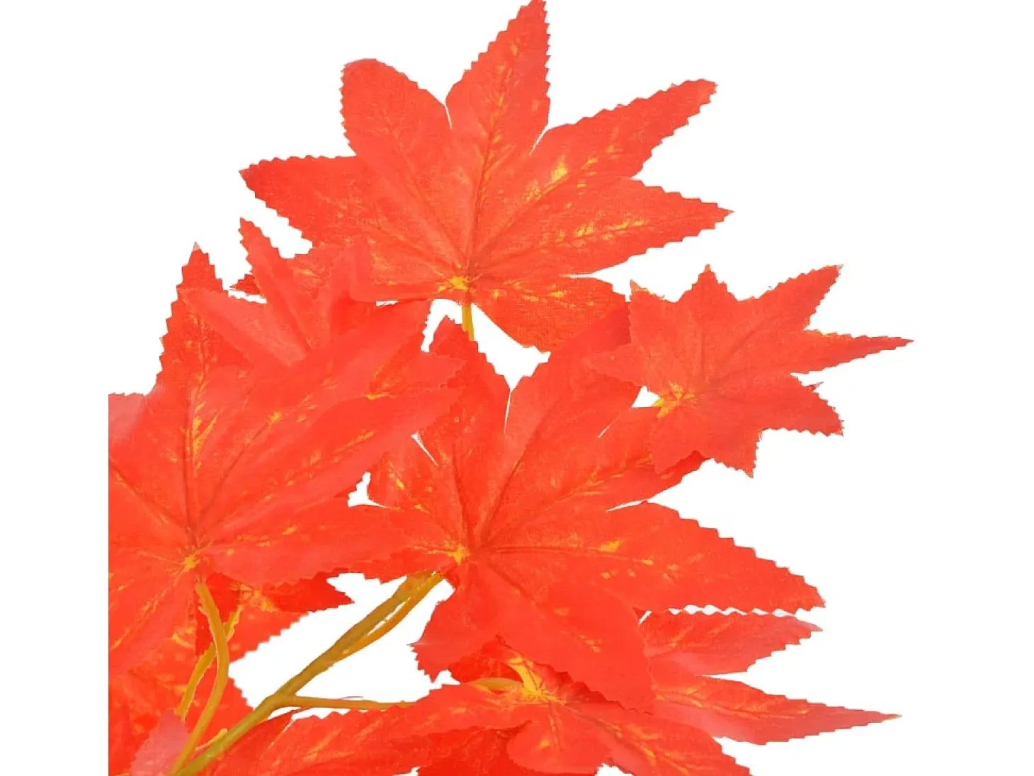 Planta artificial árbol de arce con macetero rojo 120 cm ES635453