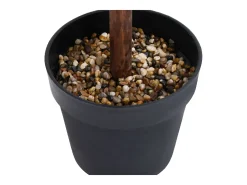 Planta de boj artificial con maceta en forma de bola verde 71 cm