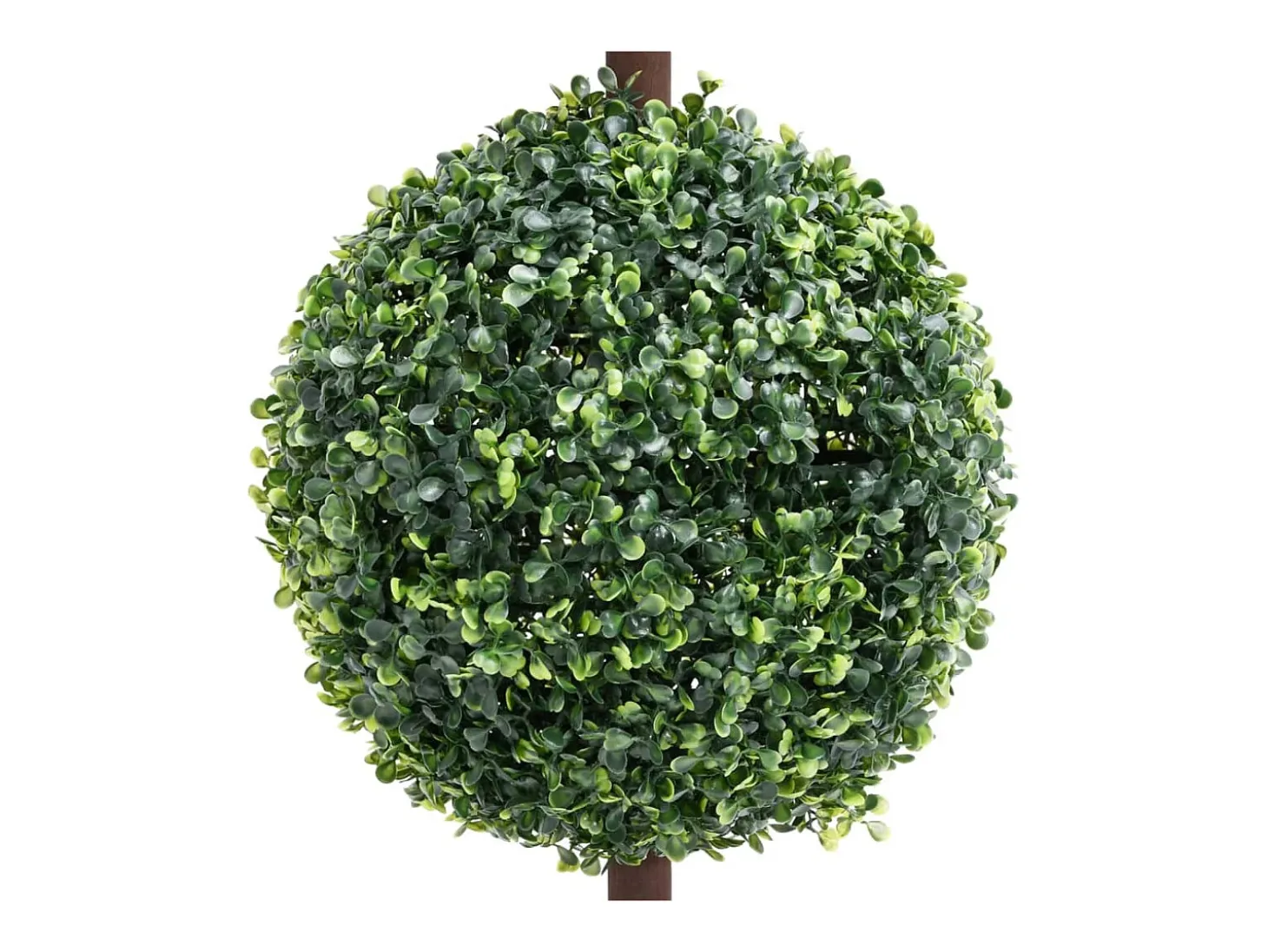 Planta de boj artificial con maceta en forma de bola verde 118 cm