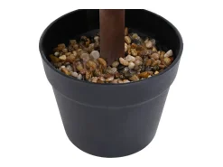 Planta de boj artificial forma de bola con maceta verde 60 cm ES682530