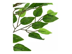 Planta ficus artificial 1260 hojas 200 cm verde