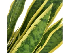 Planta sansevieria artificial con macetero 65 cm verde ES194894