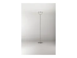 Platón - Lámpara de pie LED regulable de 30 W, 3000 K, 2968 lm, 190 cm de alto, interruptor de pedal de encendido/apagado - Perenz - Gris titanio