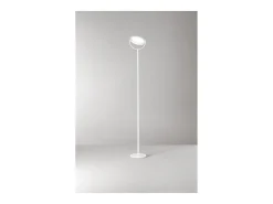 Platón - Lámpara de pie LED regulable de 30 W, 3000 K, 2968 lm, 190 cm de alto, interruptor de pedal de encendido/apagado - Perenz - Gris titanio