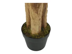 Plátano artificial 9 hojas 120 cm verde