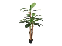 Plátano artificial 19 hojas 180 cm verde
