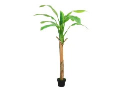 Plátano artificial con maceta 180 cm Verde
