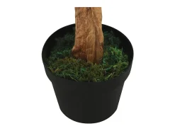 Plátano artificial con maceta 180 cm Verde