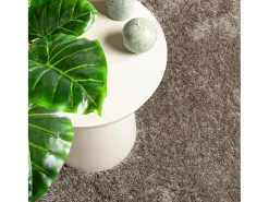 Prolenta Premium - Alfombra pelo largo aspecto brillante ISTAN gris 160x230 cm
