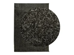 Prolenta Premium - Alfombra pelo largo aspecto brillante ISTAN antracita 240x340cm