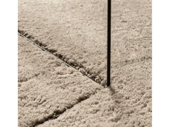 Prolenta Premium - Alfombra de pelo corto suave lavable HUARTE arena 140x200 cm
